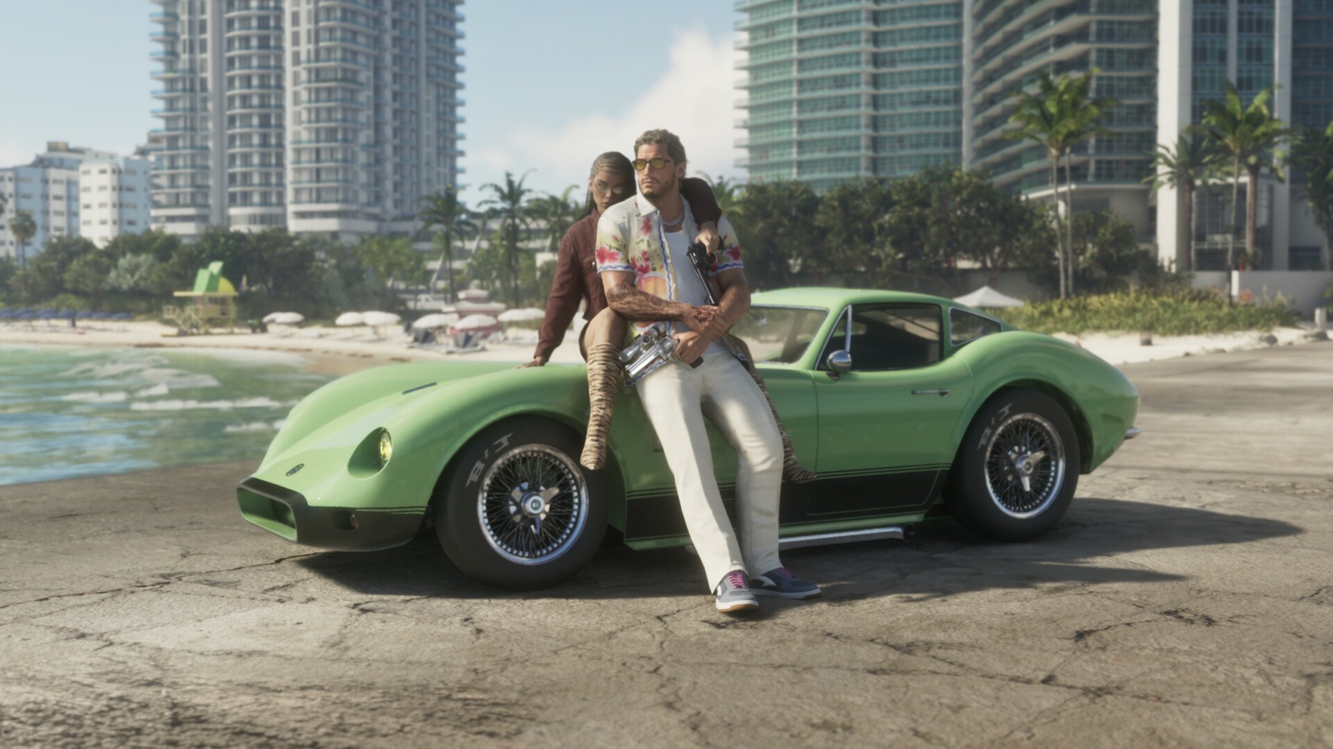 GTA 6 official artwork from Rockstar Games