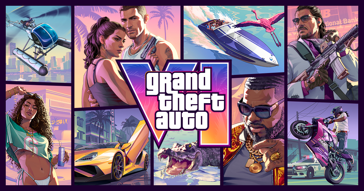 GTA 6 launch day economy cost estimate: a GTA 6 screenshot of a busy Vice City street