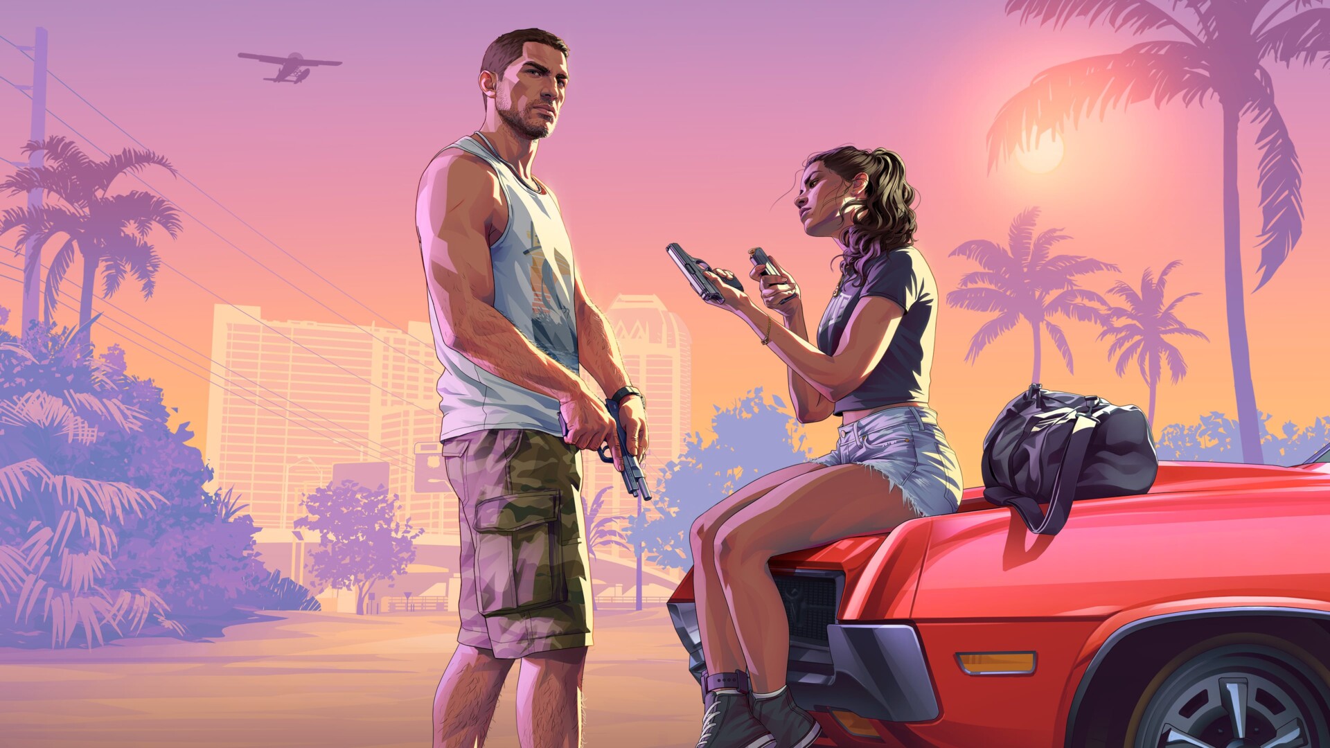 GTA 6 launch trailer, official Rockstar Games image