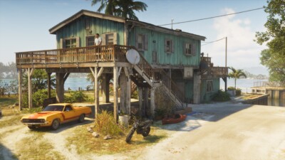 Jason's safehouse vehicles in GTA 6, official Rockstar Games image