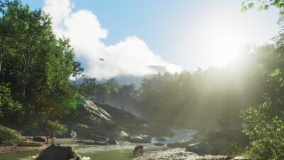 Mount Kalaga National Park in GTA 6, official Rockstar Games artwork