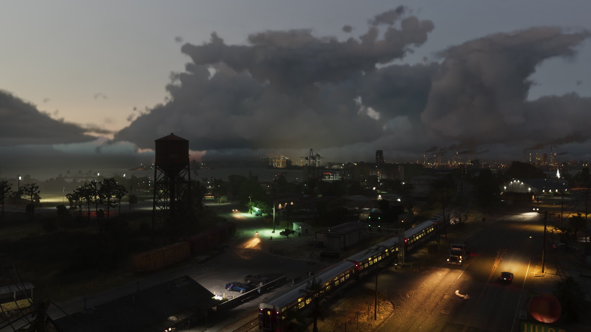 Port Gellhorn in GTA 6, official Rockstar Games artwork
