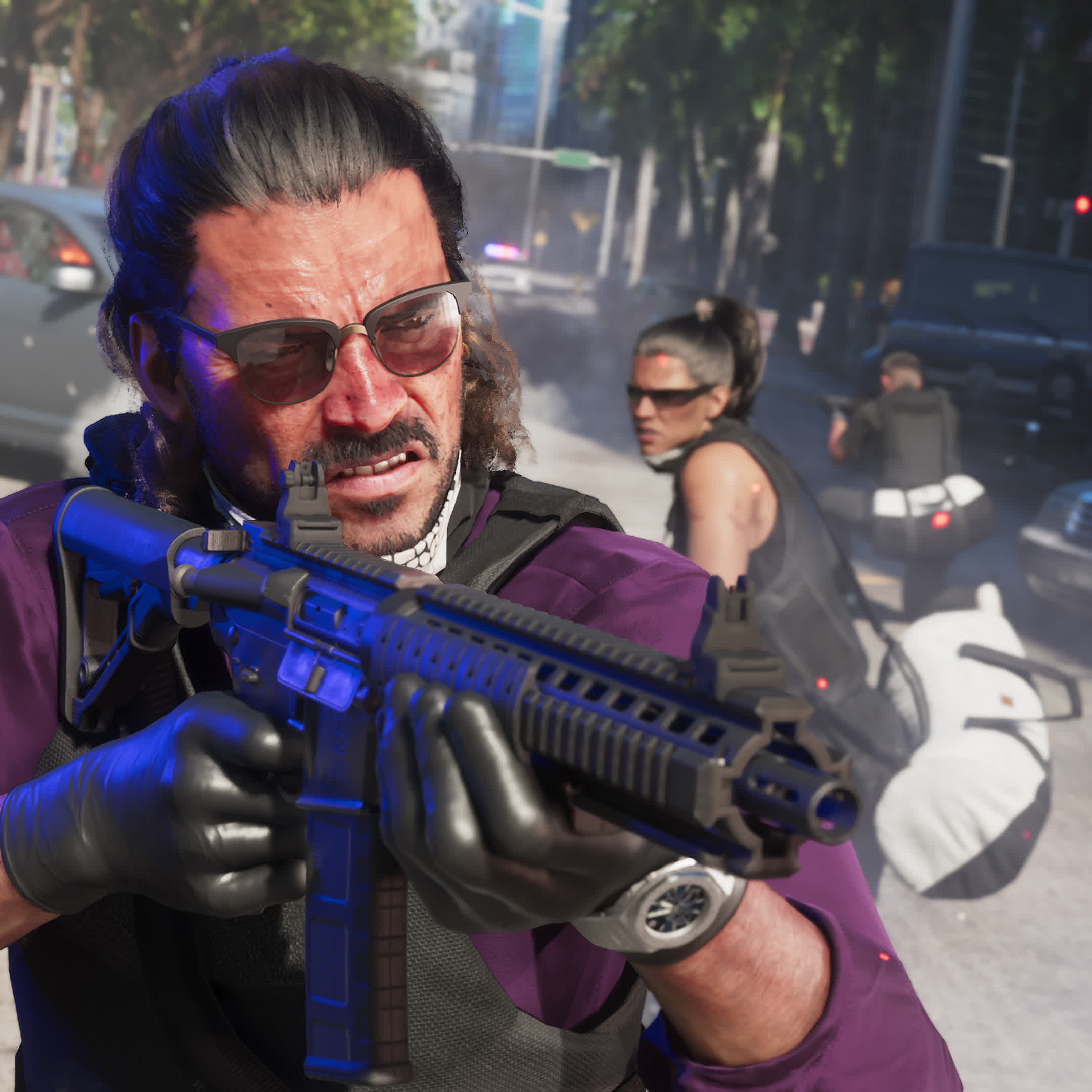 Raul Bautista in GTA 6, official Rockstar Games artwork